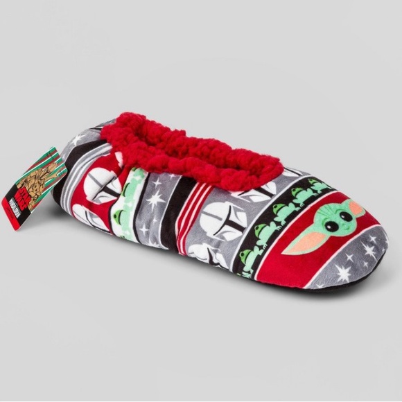 Disney Star Wars The Mandalorian slipper socks with grippers - Picture 1 of 7